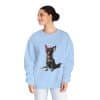 Punky Dog Unisex NuBlend® Crewneck Sweatshirt - Image 36