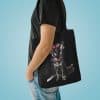 Punky Dog Cotton Tote Bag - Image 3