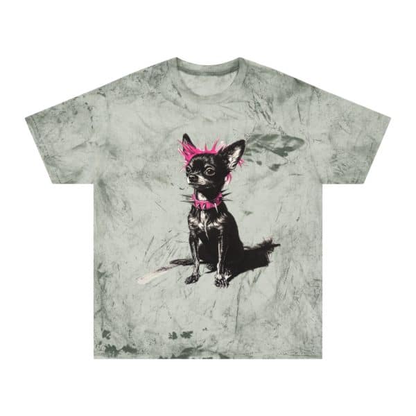 Punky Dog Unisex Color Blast T-Shirt - Image 21