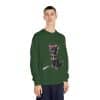 Punky Dog Unisex DryBlend® Crewneck Sweatshirt - Image 8