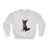 Punky Dog Unisex DryBlend® Crewneck Sweatshirt - Image 17