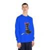 Punky Dog Unisex DryBlend® Crewneck Sweatshirt - Image 16