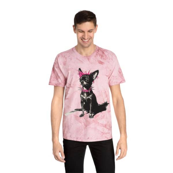 Punky Dog Unisex Color Blast T-Shirt - Image 7