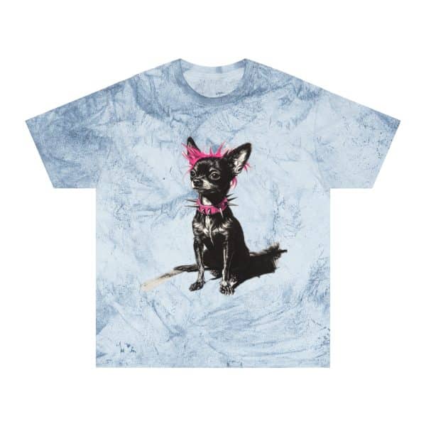 Punky Dog Unisex Color Blast T-Shirt - Image 9