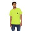 Punky Dog Unisex Heavy Cotton Pocket Tee - Image 51