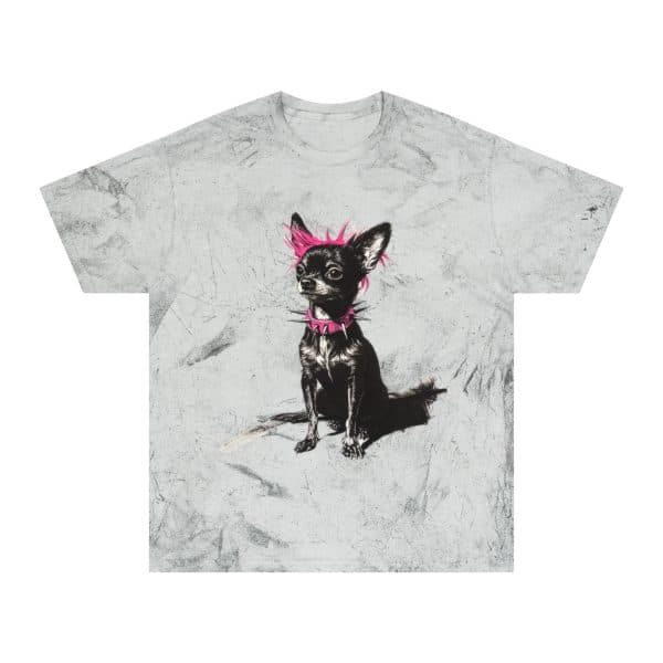 Punky Dog Unisex Color Blast T-Shirt - Image 13