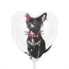 Punky Dog Balloons (Round and Heart-shaped), 6"