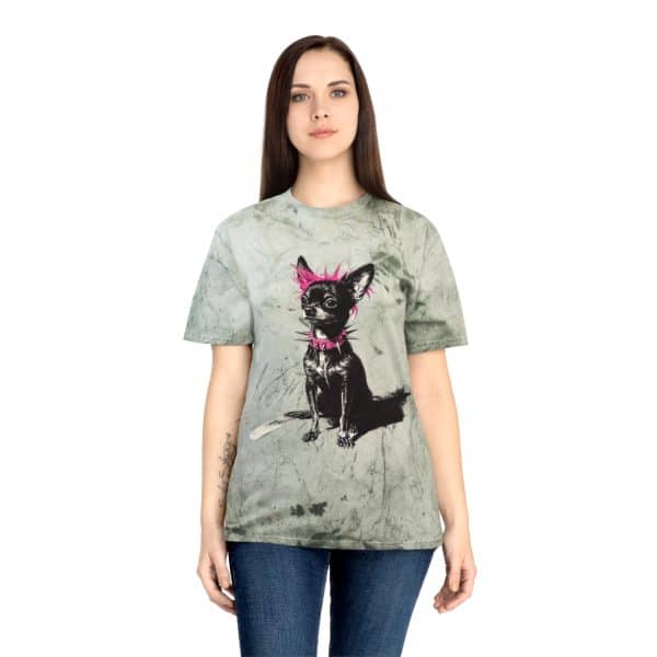 Punky Dog Unisex Color Blast T-Shirt - Image 24