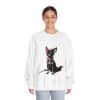 Punky Dog Unisex DryBlend® Crewneck Sweatshirt - Image 27
