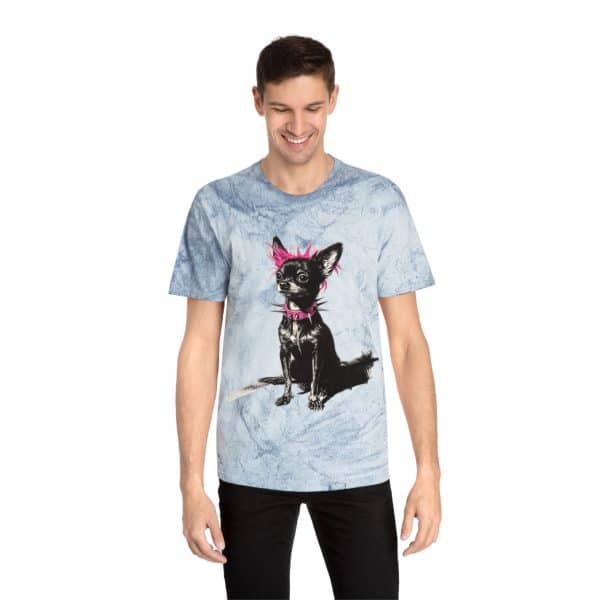 Punky Dog Unisex Color Blast T-Shirt - Image 11