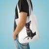 Punky Dog Cotton Tote Bag - Image 7