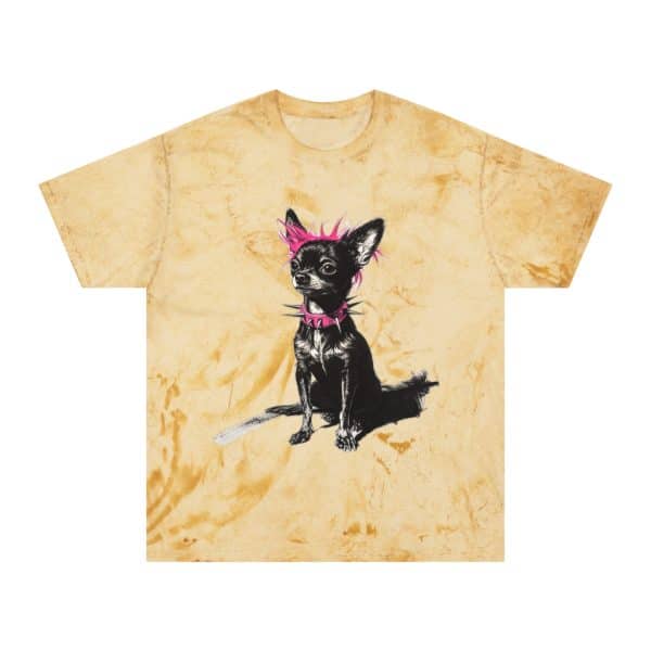 Punky Dog Unisex Color Blast T-Shirt - Image 17