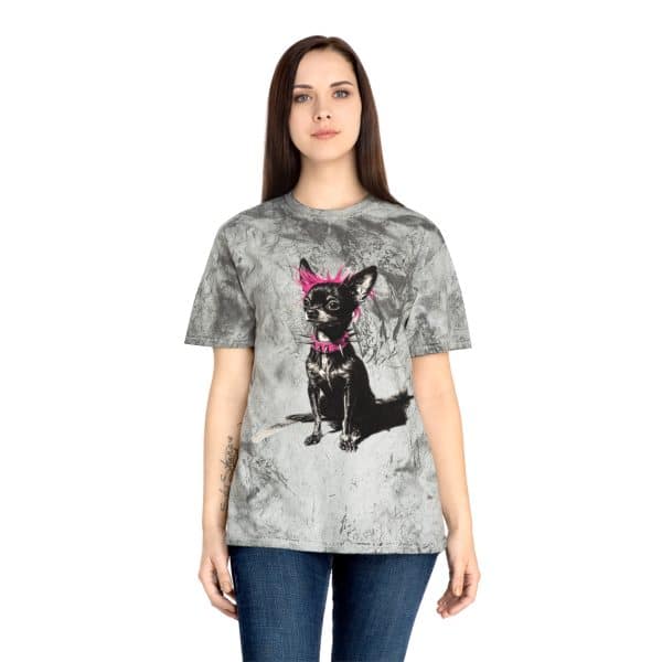 Punky Dog Unisex Color Blast T-Shirt - Image 16