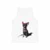 Punky Dog Kid's Jersey Tank Top - Image 4