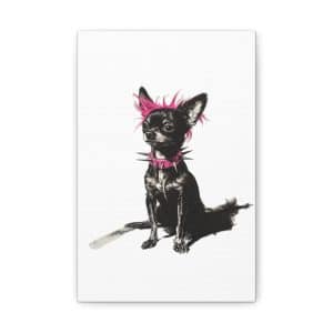 Punky Dog Classic Canvas