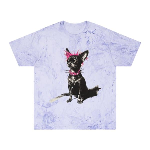 Punky Dog Unisex Color Blast T-Shirt