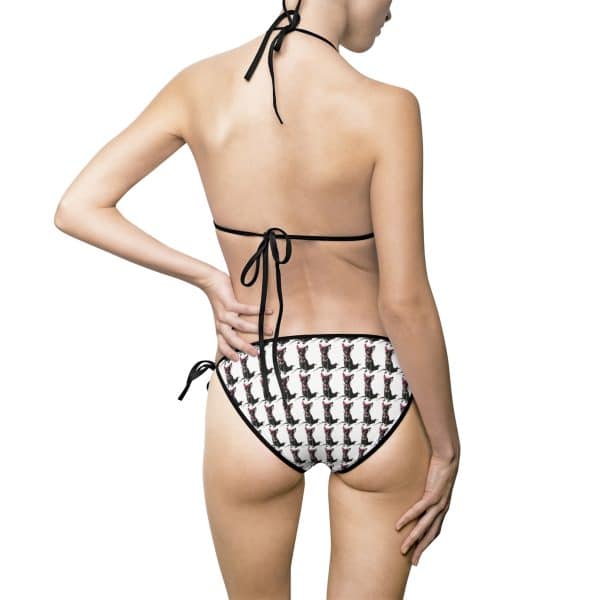 Punky Dog Women's Bikini Swimsuit (AOP) - Image 3