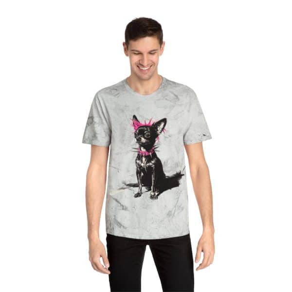 Punky Dog Unisex Color Blast T-Shirt - Image 15