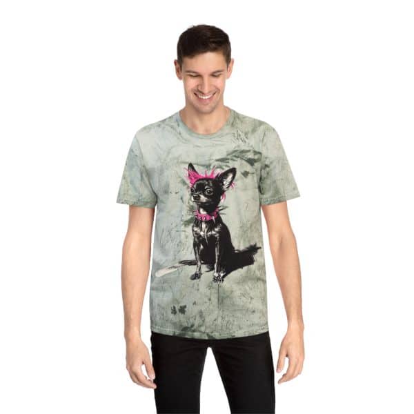 Punky Dog Unisex Color Blast T-Shirt - Image 23