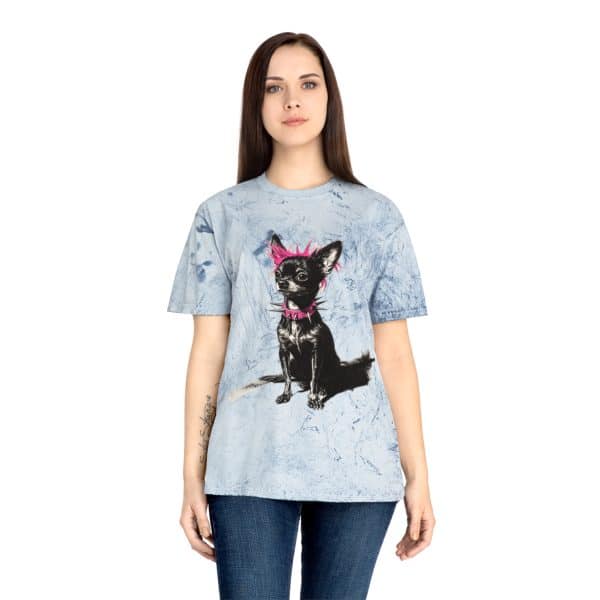 Punky Dog Unisex Color Blast T-Shirt - Image 12