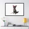 Punky Dog Framed Posters - Image 3