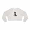 Punky Dog Women's Cropped Fleece Pullover