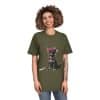 Punky Dog Unisex Faded Shirt - Image 3