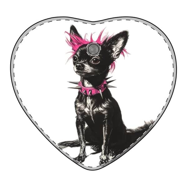 Punky Dog Acrylic Ornaments (Multi-shape)